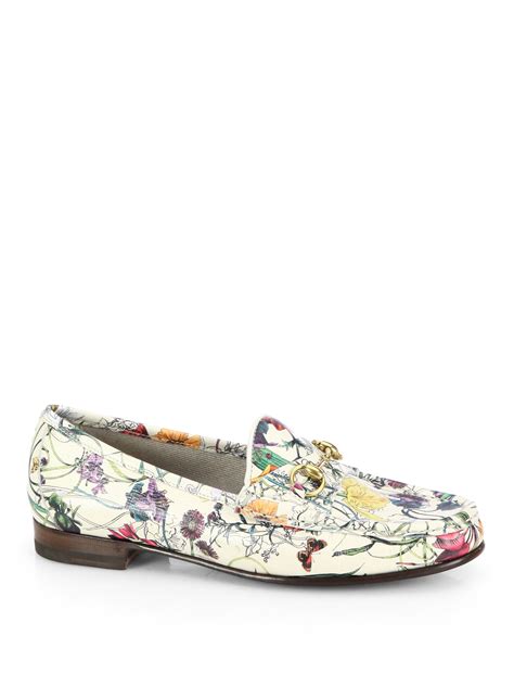 gucci floral loafers women|Gucci velvet loafers women's.